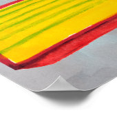 Watercolor Phoenix Motel ポスター (角)