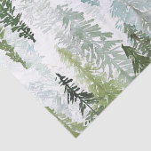 Watercolor Pine Tree Forest 薄葉紙 (詳細)
