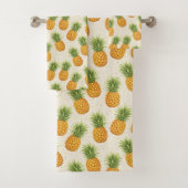 Watercolor Pineapples バスタオルセット (インサイチュ)