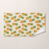 Watercolor Pineapples バスタオルセット (ハンドタオル)