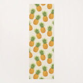 Watercolor Pineapples ヨガマット (裏面)