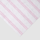 Watercolor Pink and White Bamboo Stripes 薄葉紙 (詳細)