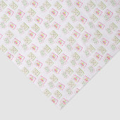 Watercolor Pink Mahjong Tiles 薄葉紙 (詳細)