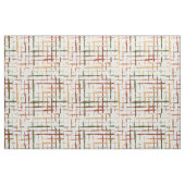 watercolor plaid pattern with chaotic lines ファブリック (ヤード)