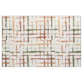 watercolor plaid pattern with chaotic lines ファブリック (ファットクウォーター)