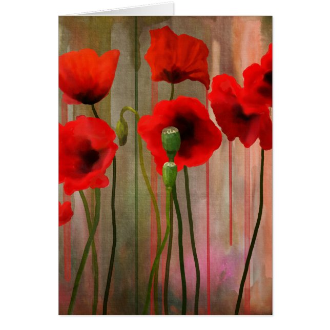 Watercolor Poppies (正面)