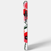 Watercolor poppy flowers botanical Case-Mate iPhoneケース (裏面 / 左)