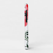 Watercolor poppy flowers botanical Case-Mate iPhoneケース (裏面/左)