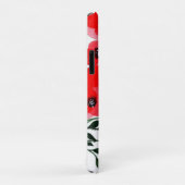 Watercolor poppy flowers botanical Case-Mate iPhoneケース (裏面/右)