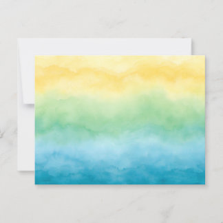 watercolor postcard ポストカード