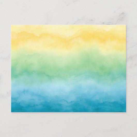 watercolor postcard ポストカード (正面)