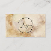 Watercolor Professional Business QR Code 名刺 (裏面)