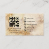 Watercolor Professional Business QR Code 名刺 (正面)
