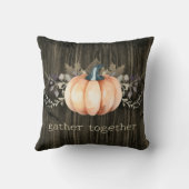 Watercolor Pumpkin クッション (裏面)