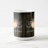 Watercolor Pumpkin コーヒーマグカップ (中央)