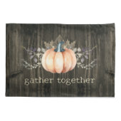 Watercolor Pumpkin 枕カバー (裏面)