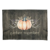 Watercolor Pumpkin 枕カバー (正面)