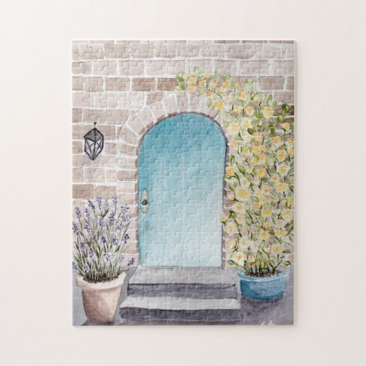 Watercolor puzzle ジグソーパズル (縦)