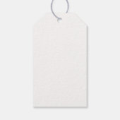 Watercolor Rabbit with Pink Bow| Cute Easter Bunny ギフトタグ (裏面)