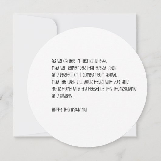 Watercolor reindeer wreath  カード (裏面)