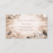Watercolor Salon Beauty Branding 名刺 (裏面)