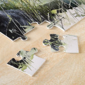 Watercolor Schnauzer ジグソーパズル (側面)