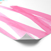 Watercolor scribbles Calendar 2026  ポスター (角)