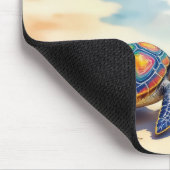 Watercolor Sea Turtle マウスパッド (コーナー)