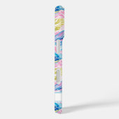 Watercolor Sea Turtles Monogrammed Case-Mate iPhoneケース (裏面 / 右)