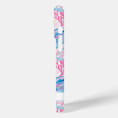 Watercolor Sea Turtles Monogrammed Case-Mate iPhoneケース (裏面 / 左)