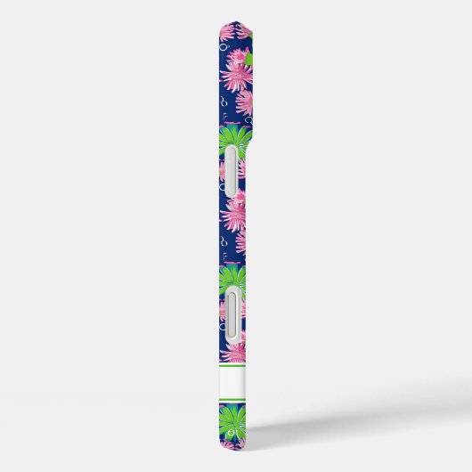 Watercolor Seahorses Monogrammed Case-Mate iPhoneケース (裏面 / 右)