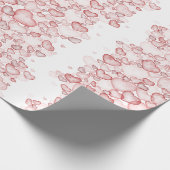 watercolor seamless pattern featuring numerous sof ラッピングペーパー (角)