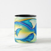 Watercolor Series: Angelfish マグカップ (中央)