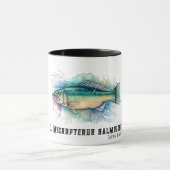 Watercolor Series: Bass マグカップ (中央)