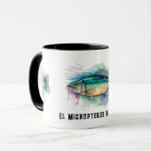 Watercolor Series: Bass マグカップ (正面左)