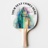 Watercolor Series: Bass 卓球ラケット (裏面)