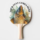 Watercolor Series: Carp 卓球ラケット (裏面)