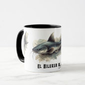 Watercolor Series: Catfish マグカップ (正面左)