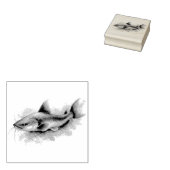 Watercolor Series: Catfish ラバースタンプ (押印)