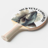 Watercolor Series: Catfish 卓球ラケット (正面アングル)