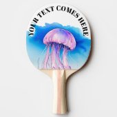 Watercolor Series: Jellyfish 2 卓球ラケット (裏面)
