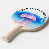 Watercolor Series: Jellyfish 2 卓球ラケット (正面アングル)