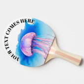 Watercolor Series: Jellyfish 2 卓球ラケット (横)