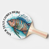 Watercolor Series: Lionfish 卓球ラケット (横)