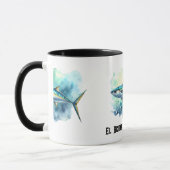 Watercolor Series: Mackerel マグカップ (左)