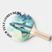 Watercolor Series: Mackerel 卓球ラケット (横)
