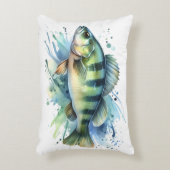 Watercolor Series: Perch アクセントクッション (正面(垂直))