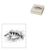 Watercolor Series: Perch ラバースタンプ (押印)