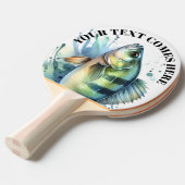 Watercolor Series: Perch 卓球ラケット (正面アングル)