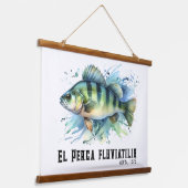 Watercolor Series: Perch 吊り下げ型タペストリー (傾斜あり)